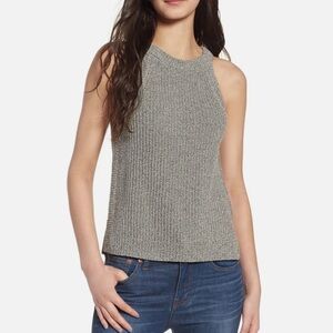 Madewell Valley Ribbed Sweater Tank small